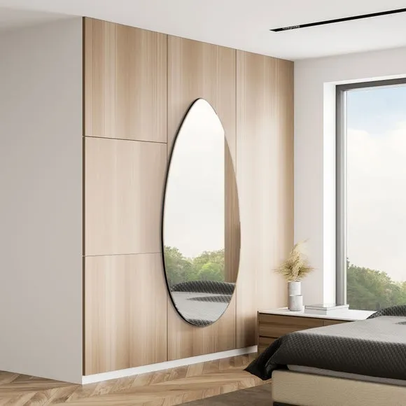 Pond Frameless Full Length Wall Mirror