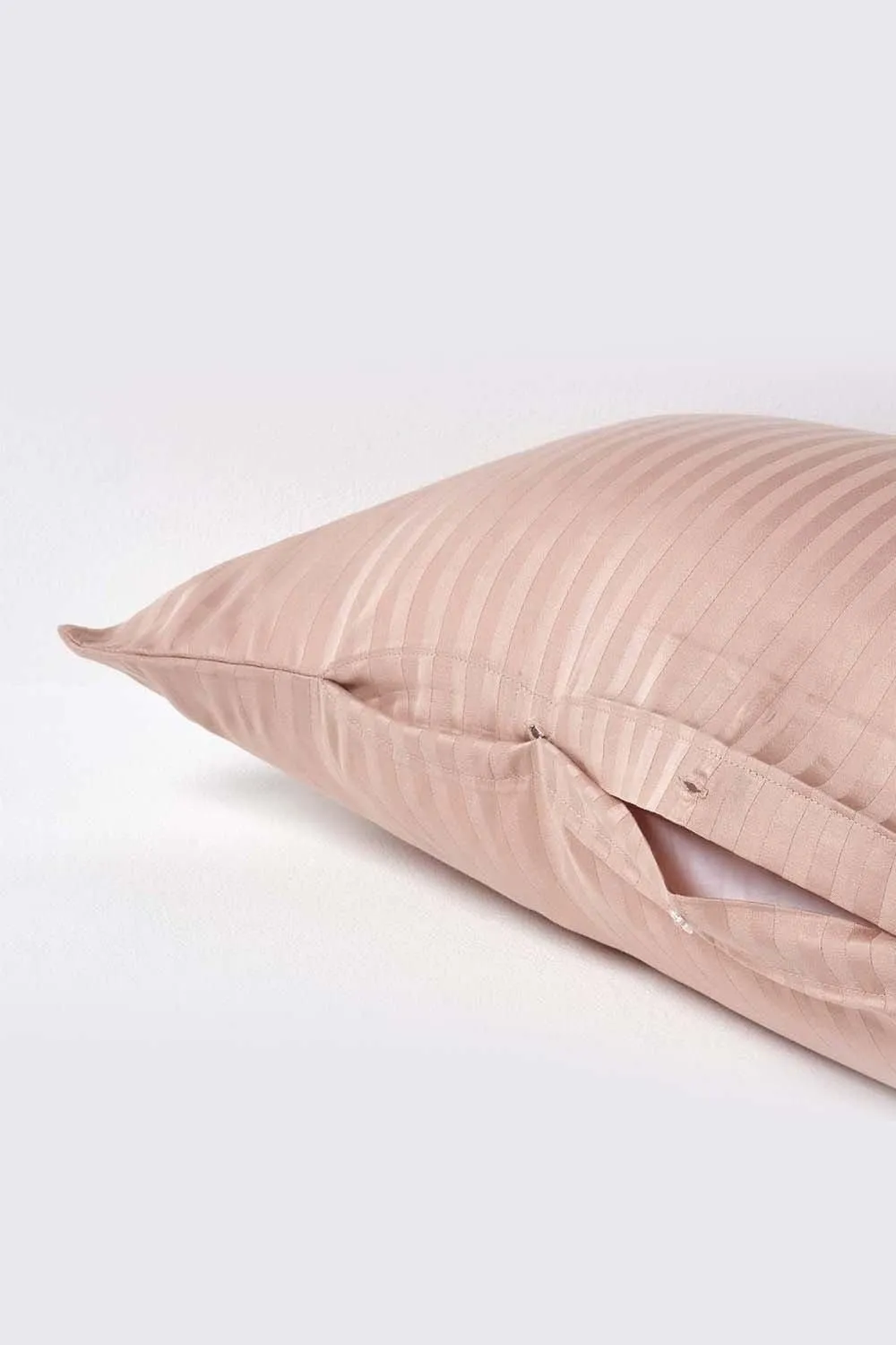 Homescapes Egyptian Cotton Super Soft V Shaped Pillowcase 330 TC in Taupe 3