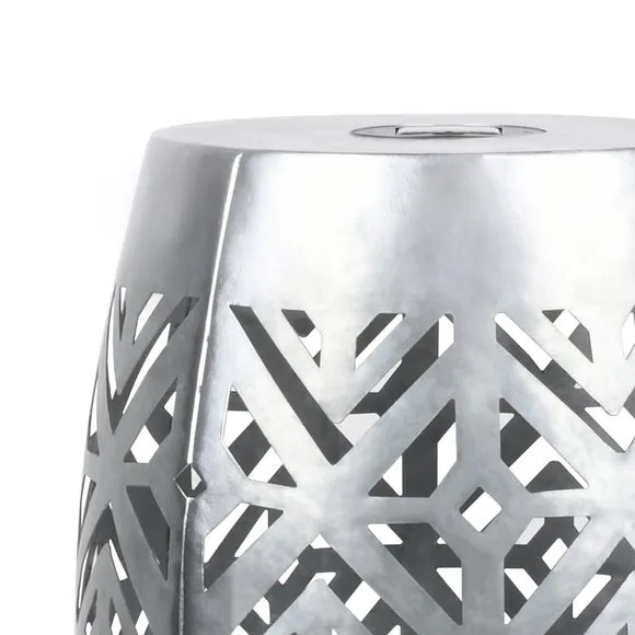Peaktop Patio Side Table with Solar Powered Light 5