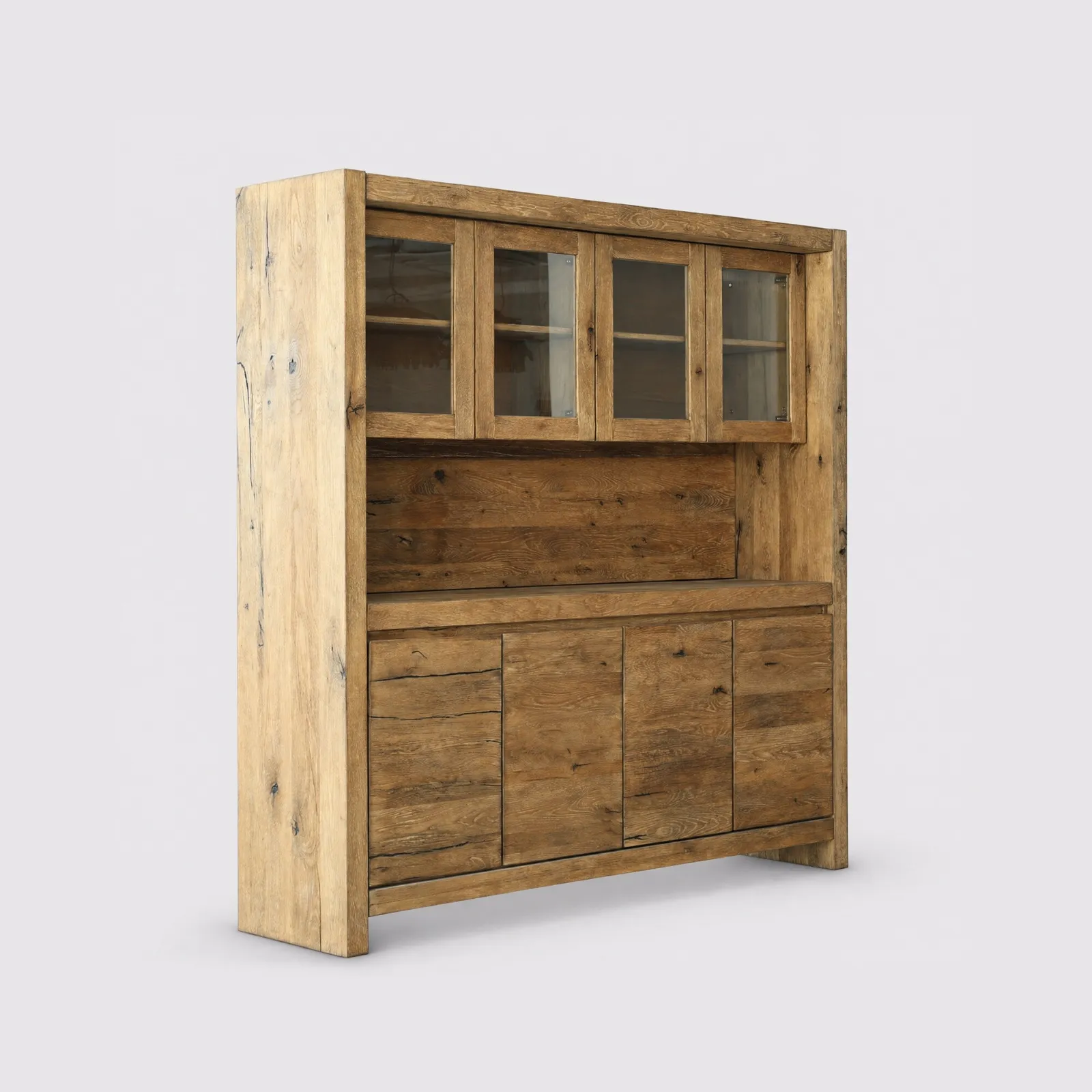 Vidar Buffet 198X48X200Cm Sideboard, Brown Oak | Barker & Stonehouse