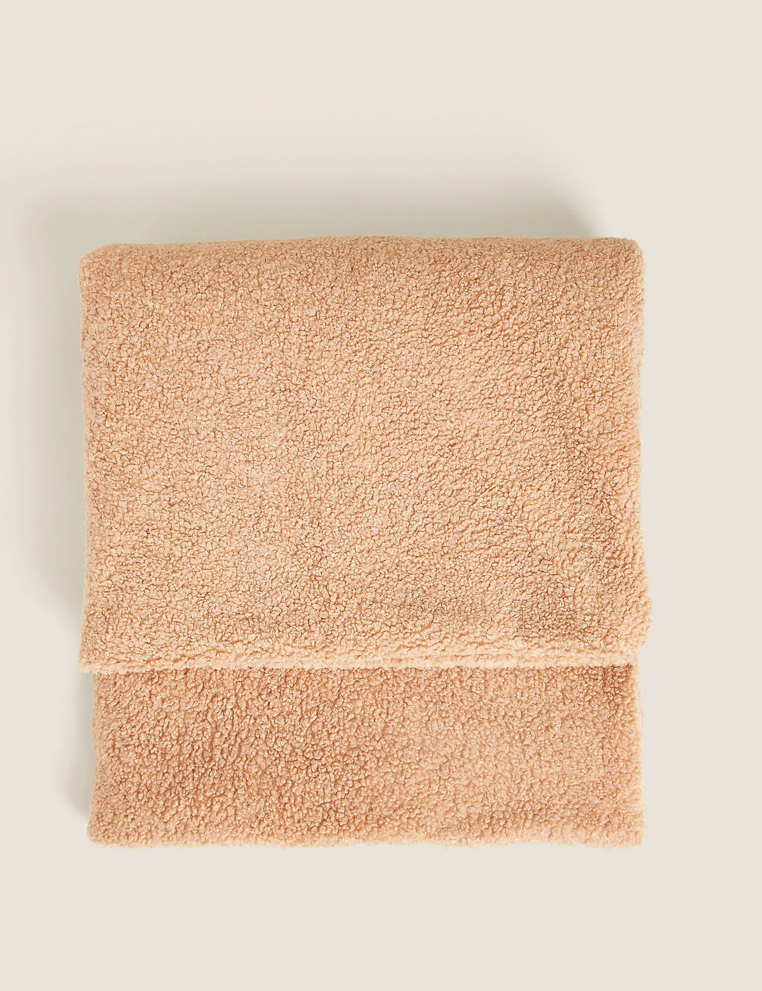 M&S Luxury Boucle Throw