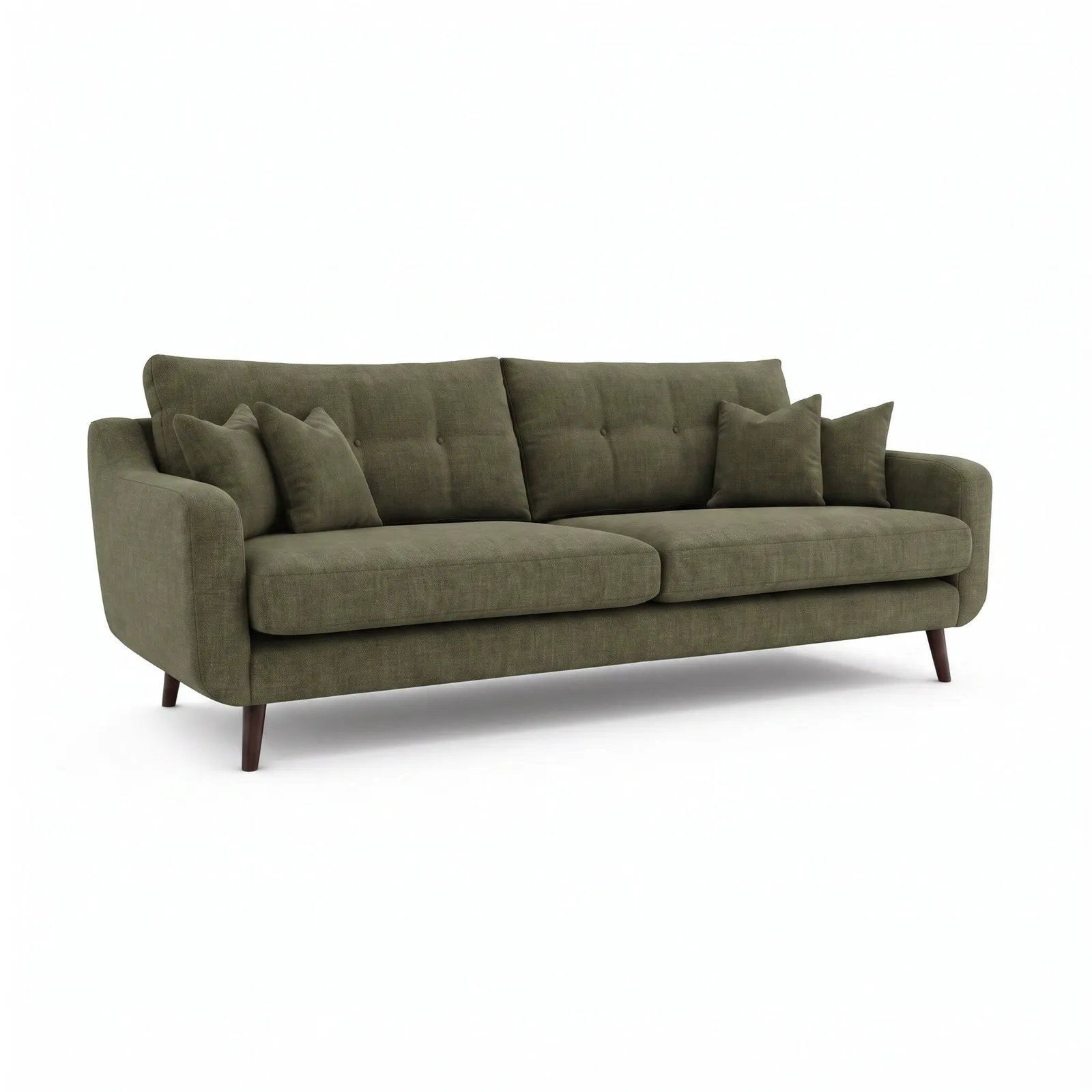 Myers Extra Large Sofa, Green Fabric | Barker & Stonehouse 2