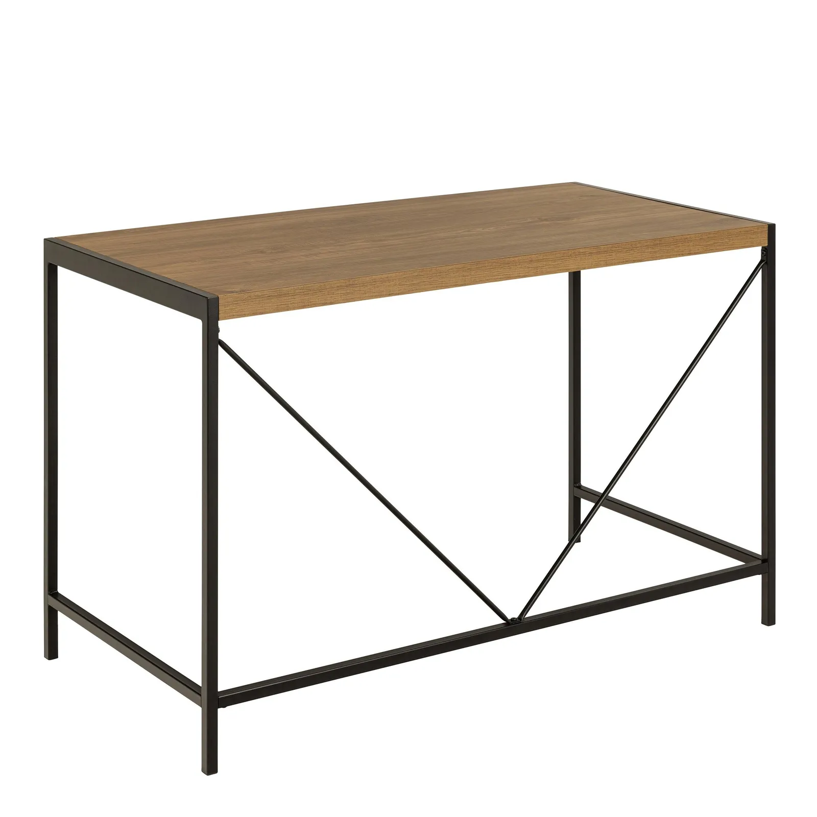 Furniture To Go Bahamas Office Desk & Black & Oak 3