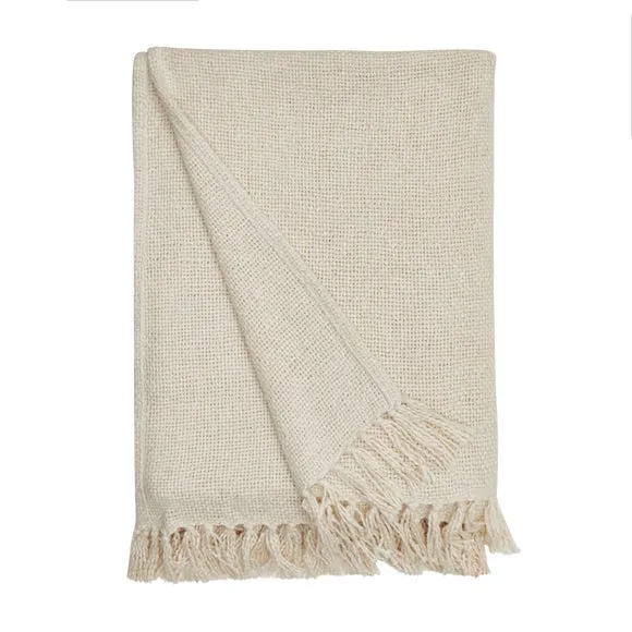 Aris Cotton Weave 130cm x 180cm Throw Blanket 2