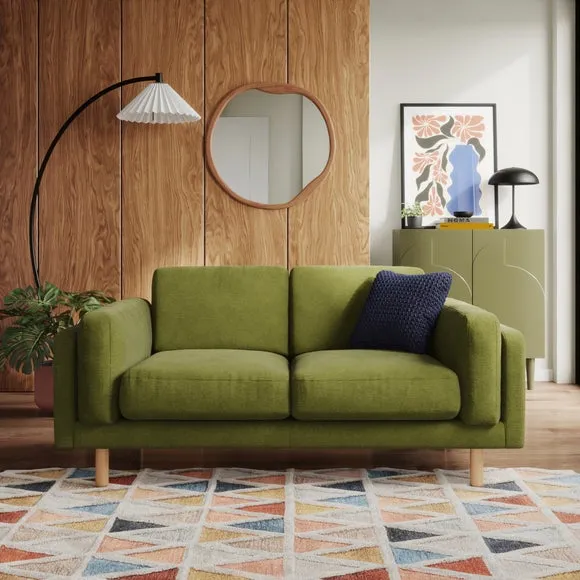 Newton Luxe Chenille 2 Seater Sofa 1