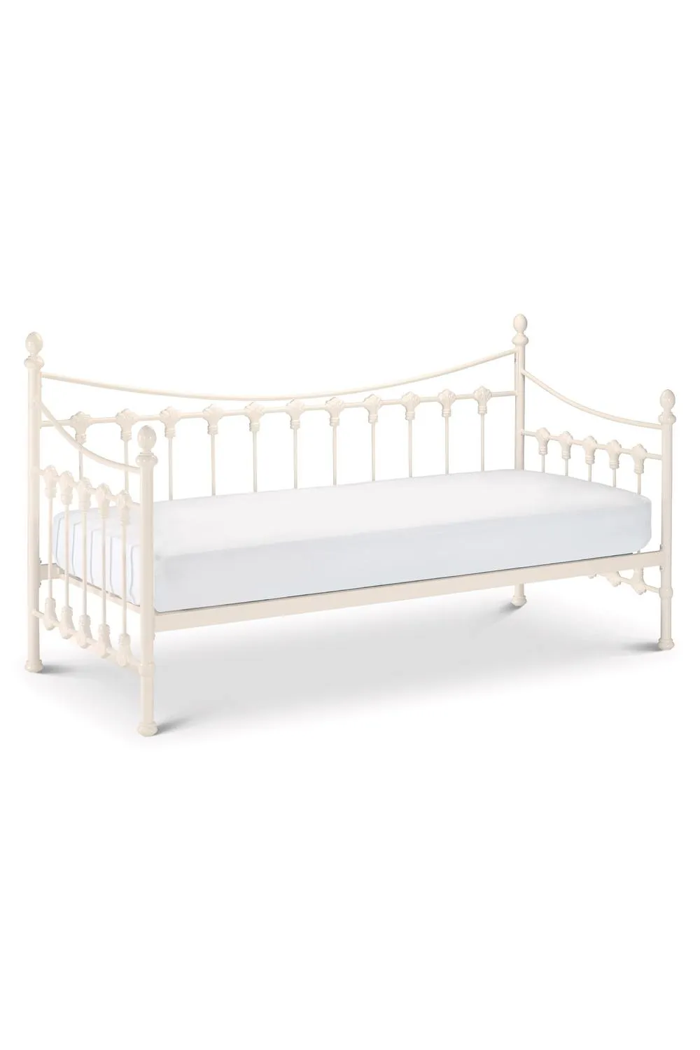Julian Bowen Versailles Single Ivory Metal Daybed 2