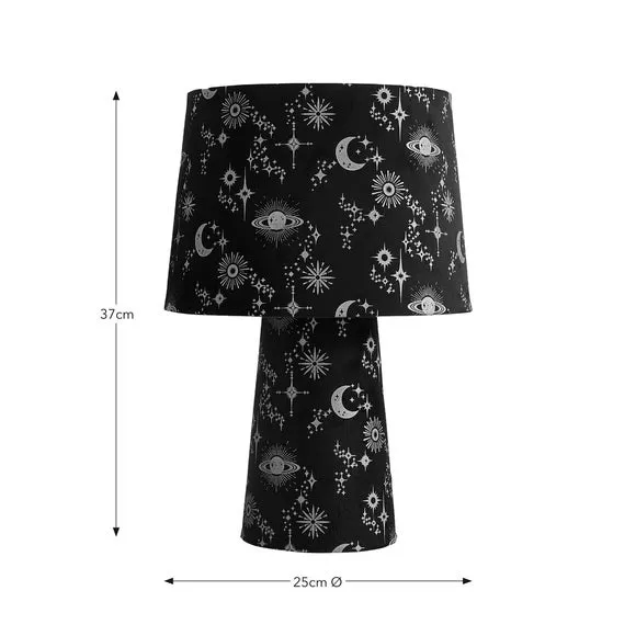 Celestial Fabric Table Lamp 6