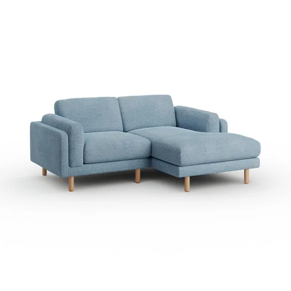 Newton Chunky Tonal Weave Corner Chaise 6