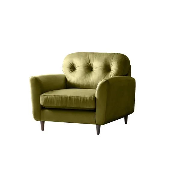 Sven Opulent Velvet Snuggle Chair 4