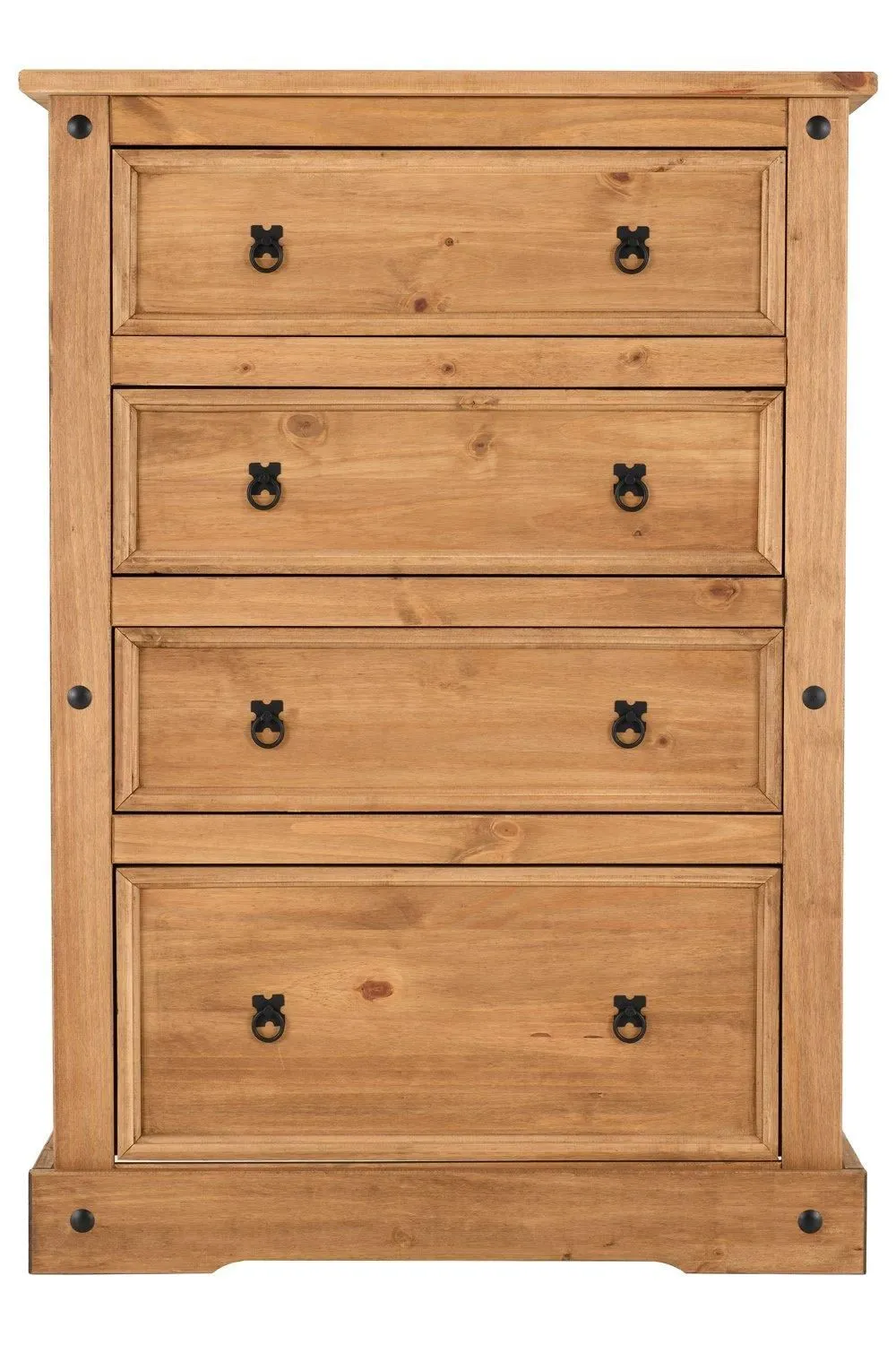 Seconique Corona 4 Drawer Chest in Natural 4