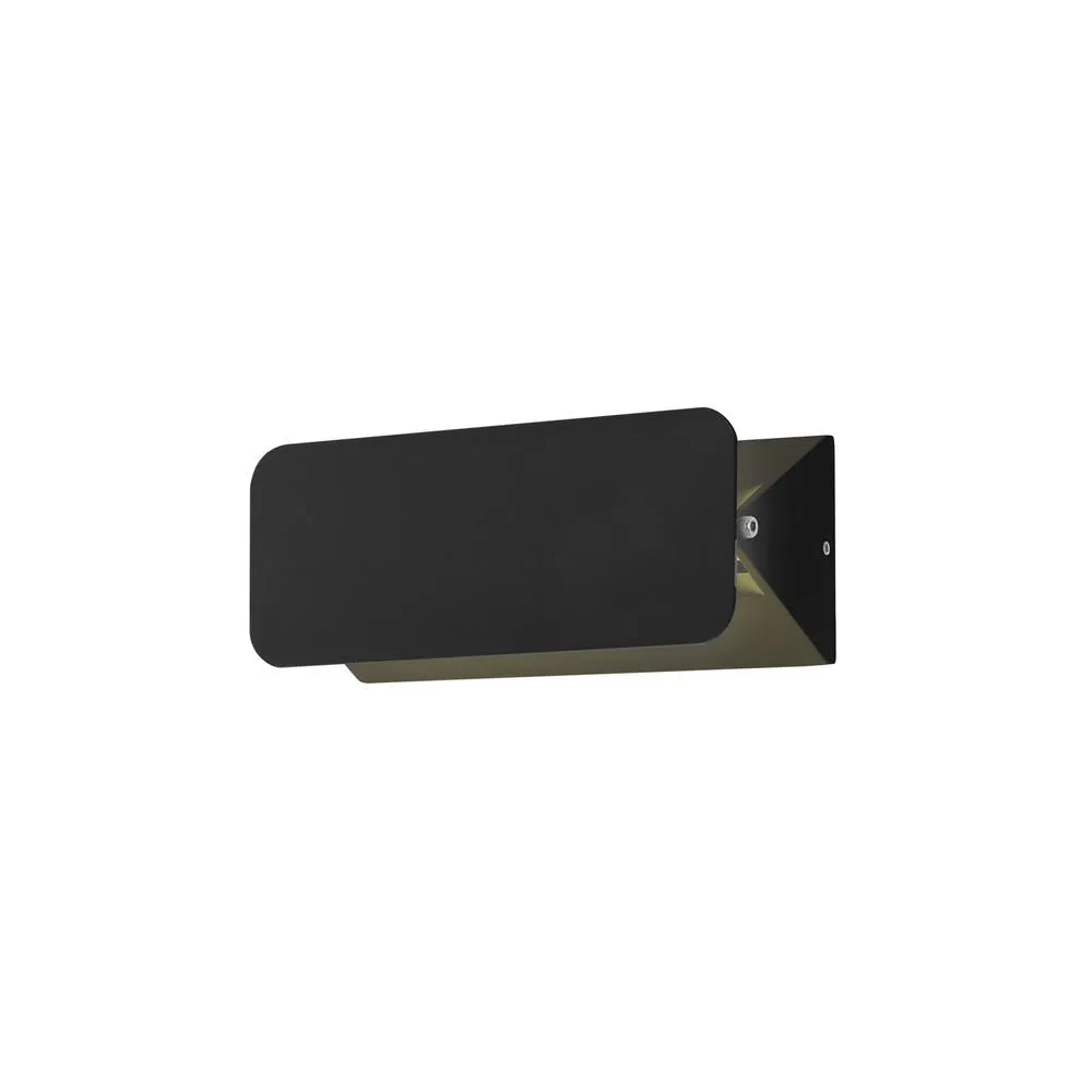 Netlighting Shape LED Outdoor Up Down Wall Lamp Black WarmWhite 3000K IP44 2