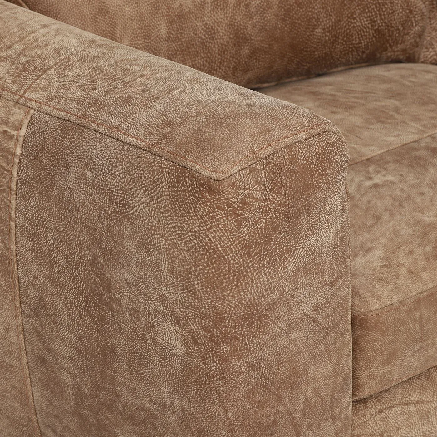 New Troy Leather Loveseat
