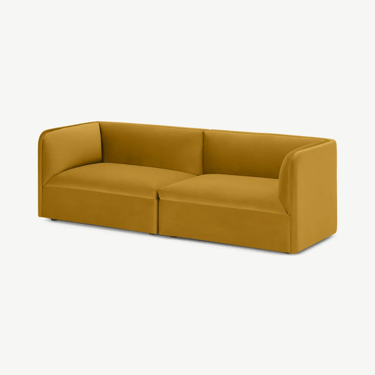 Torkel 3 Seater Sofa, Vintage Ochre Velvet