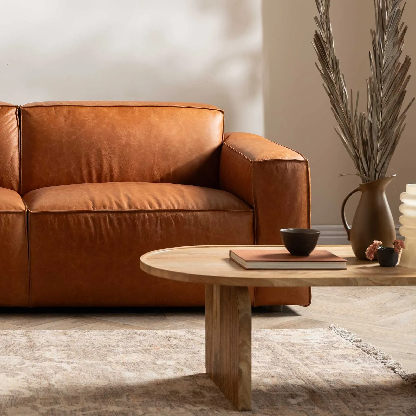 Zuberi Coffee Table, Neutral Wood | Barker & Stonehouse 2