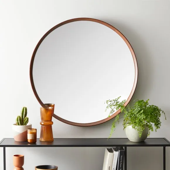 Elements Round Framed Wall Mirror 1
