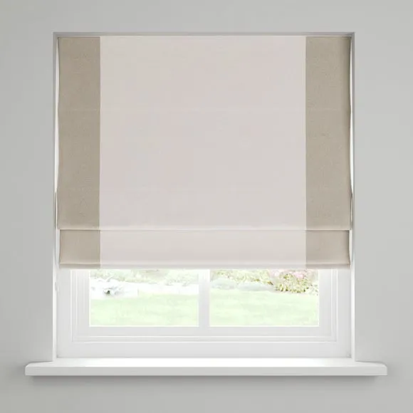 Luna Bordered Easy Chain Blackout Roman Blind 2