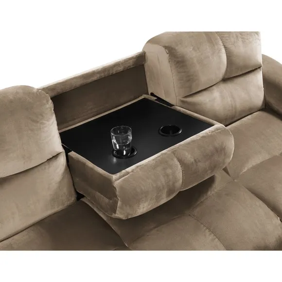 Margo Velvet 3 Seater Sofa Bed 5