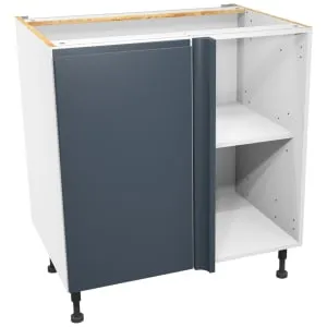 Wickes Madison Marine Blue Corner Base Unit - 800mm