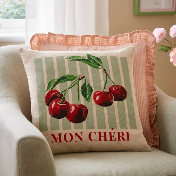 Mon Cheri Cotton Square Cushion Cover 5