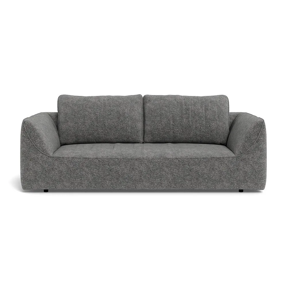 Heal's Morven 3 Seater Sofa Melton Wool Shale 1