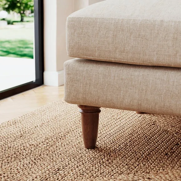 Maeve Compact Flatweave Corner Chaise Sofa 5