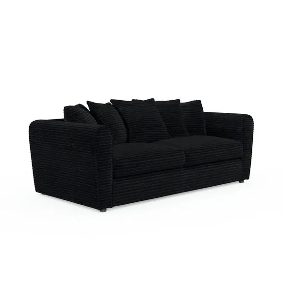 Blake Horizontal Jumbo Cord 3 Seater Sofa 6