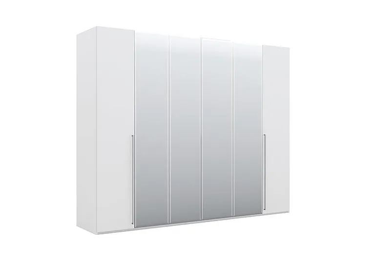Lisia 6 Door Wardrobe with 4 Mirrors