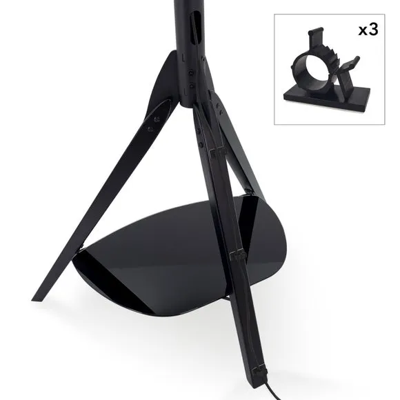 Return - AVF Hoxton Tripod TV Unit for TVs up to 70", Black 4