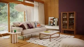Heal's Riga Display Cabinet Walnut 2