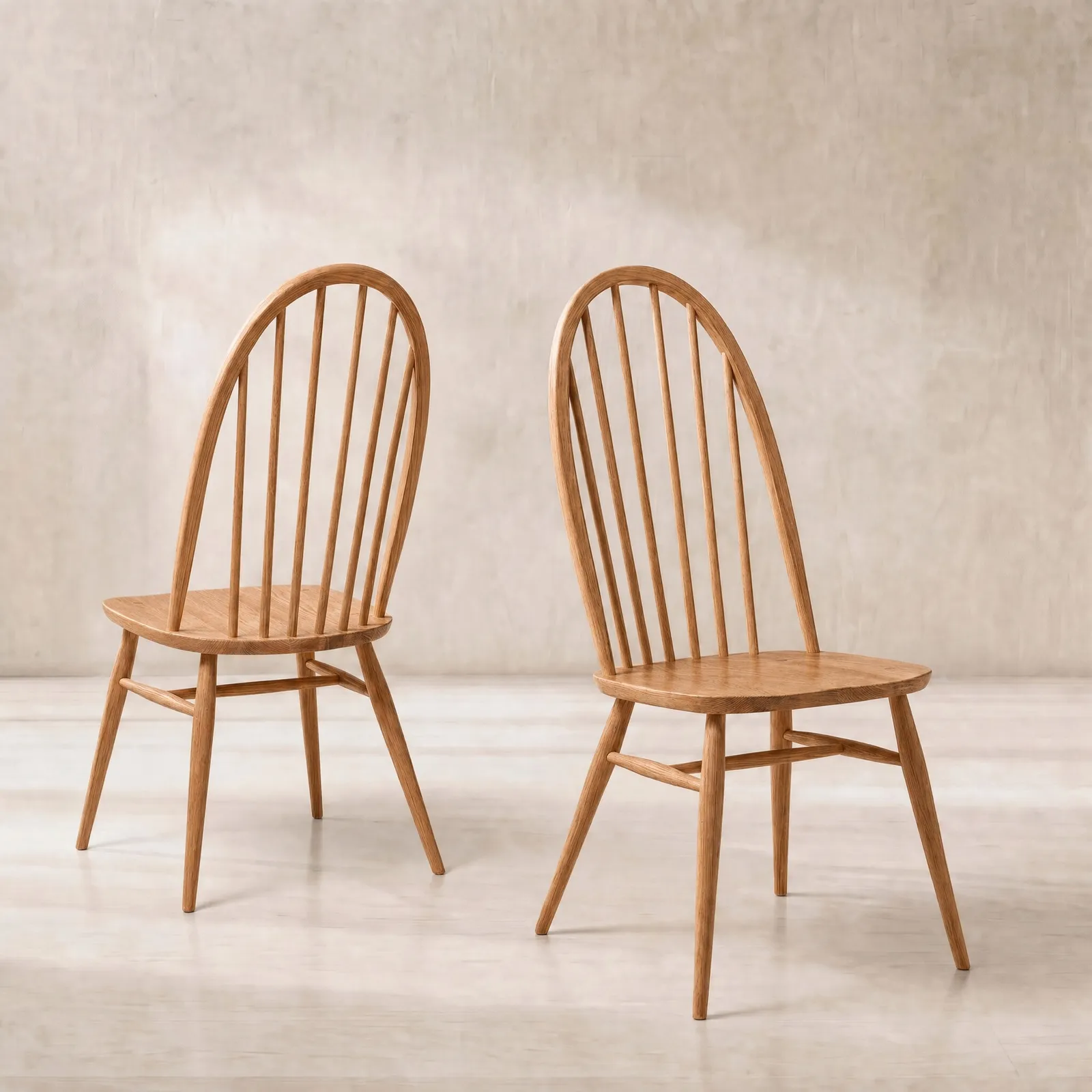 Ercol Quaker Dining Chair, Ash Wood | Barker & Stonehouse
