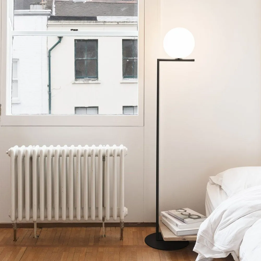 Flos IC F1 Floor Light Matte Black 4