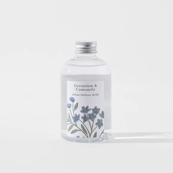 English Garden Geranium & Chamomile Diffuser Refill