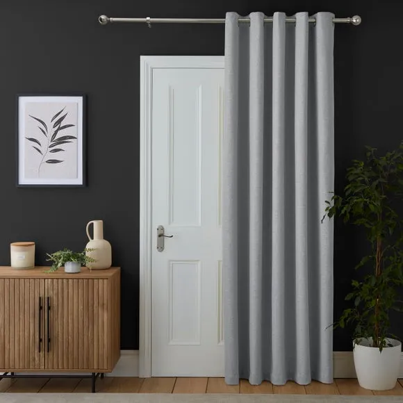 Blake Thermal Eyelet Door Curtain