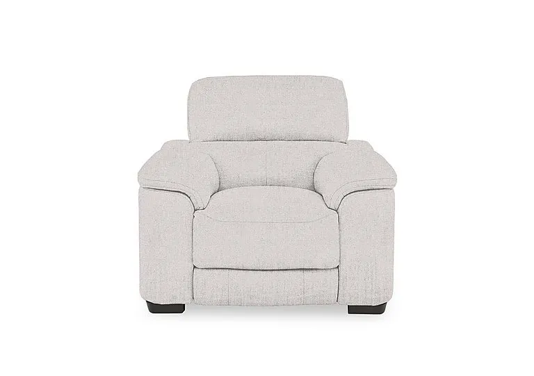 Nova Fabric Power Recliner Chair with Power Headrest - R110 Sand