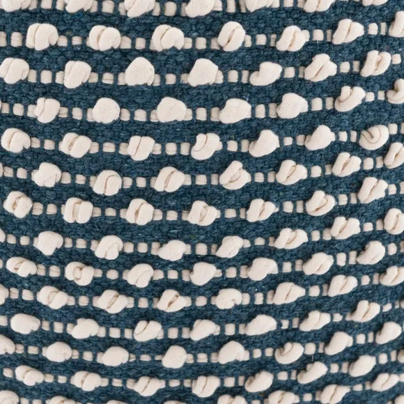 Jersey Bobble Round Pouffe 2