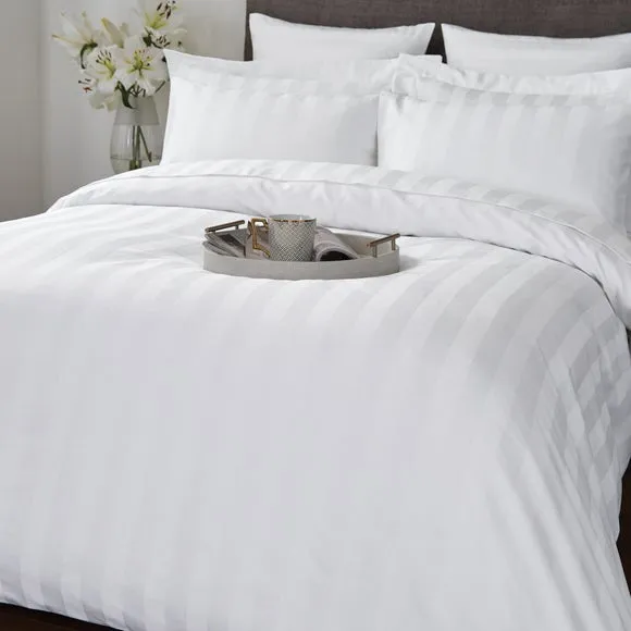 Hotel Stripe 230 Thread Count 100% Cotton Duvet Cover 2