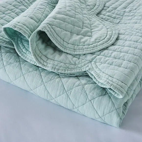 Dorma Soft Scalloped Bedspread 2