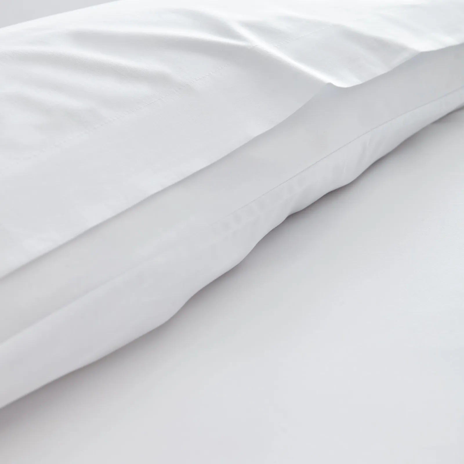 Fogarty Cooling Cotton Flat Sheet White