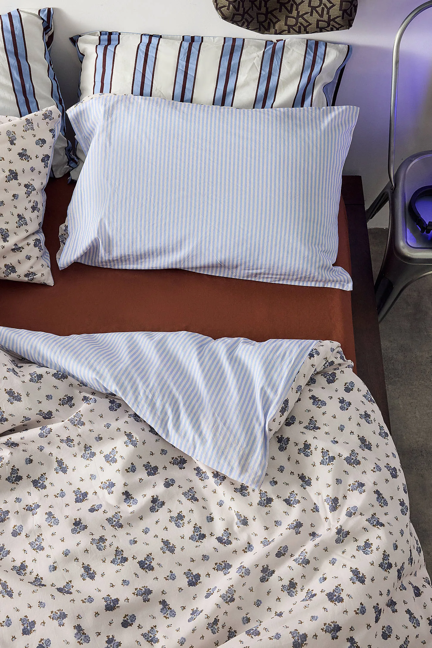 Maisie Reversible Duvet Set - Blue 2