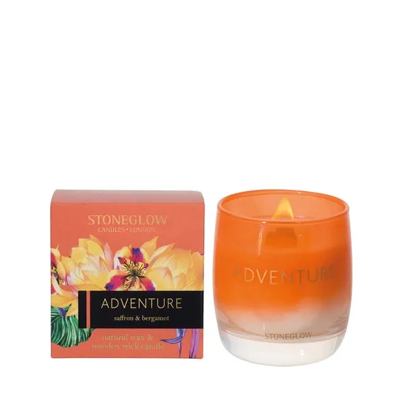 Stoneglow Infusion Saffron & Bergamot Orange Adventure Candle 2