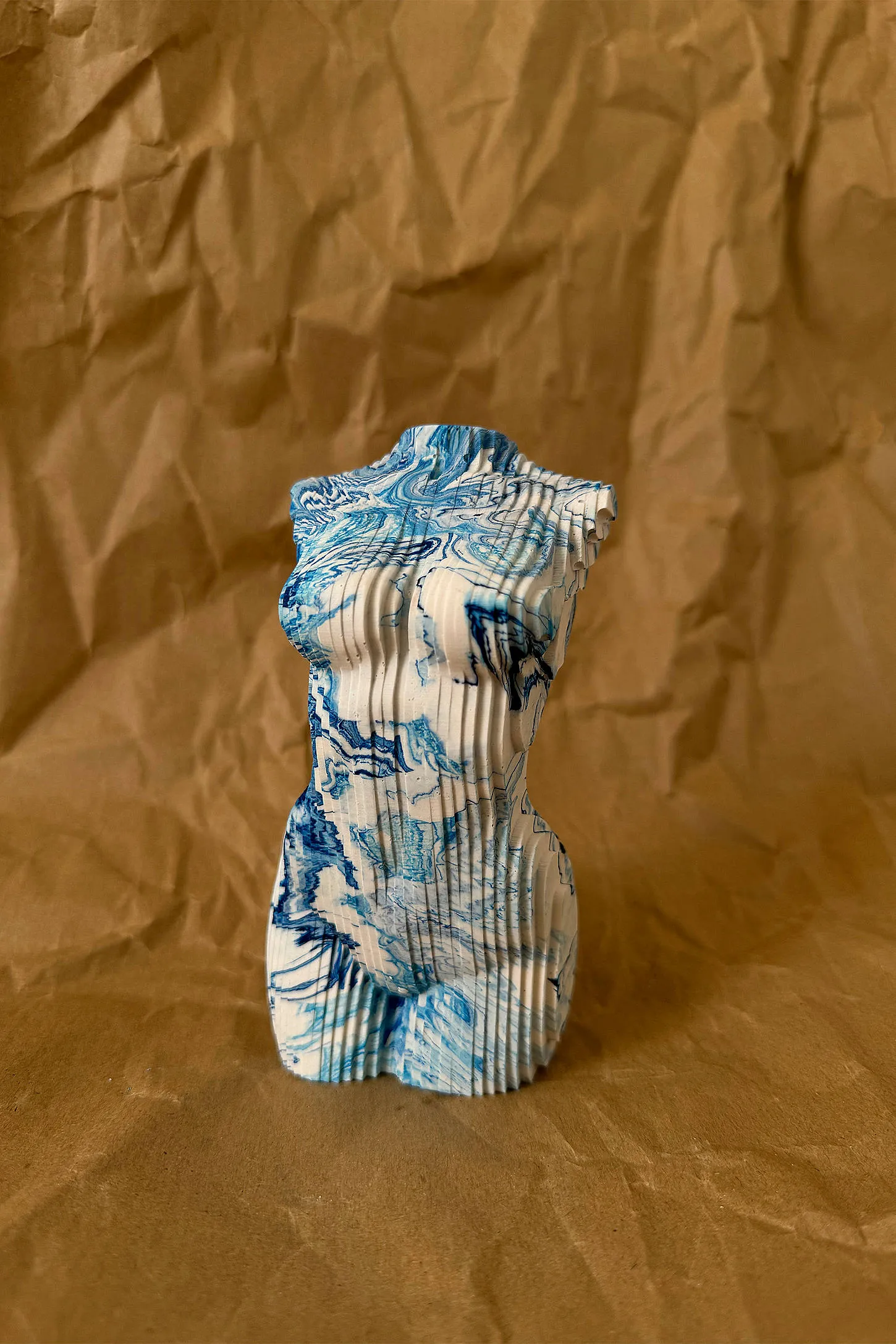 Warm Studios Abstract Sculpture - Blue
