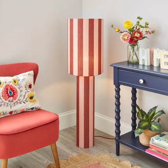 Beatrice Striped Floor Lamp