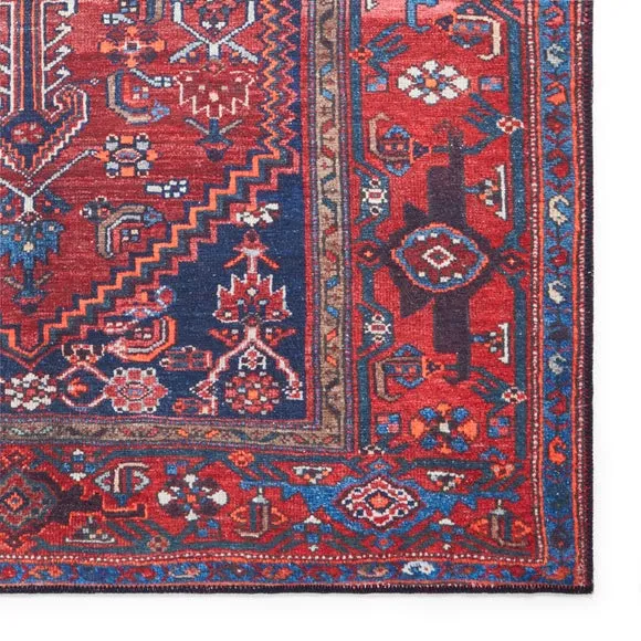 Think Rugs Kashmar Medallion Washable Rug 2