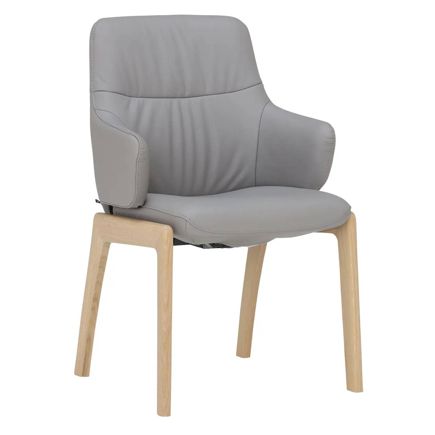 Stressless Mint Low Back Dining Armchair With D100 Legs, Batick Wild Dove
