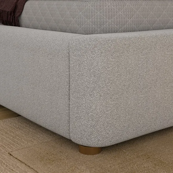 Junie Boucle Ottoman Bed 3