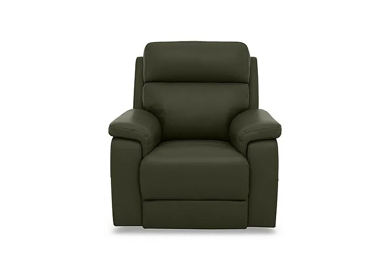 Raven Leather Chair - Oslo Pine