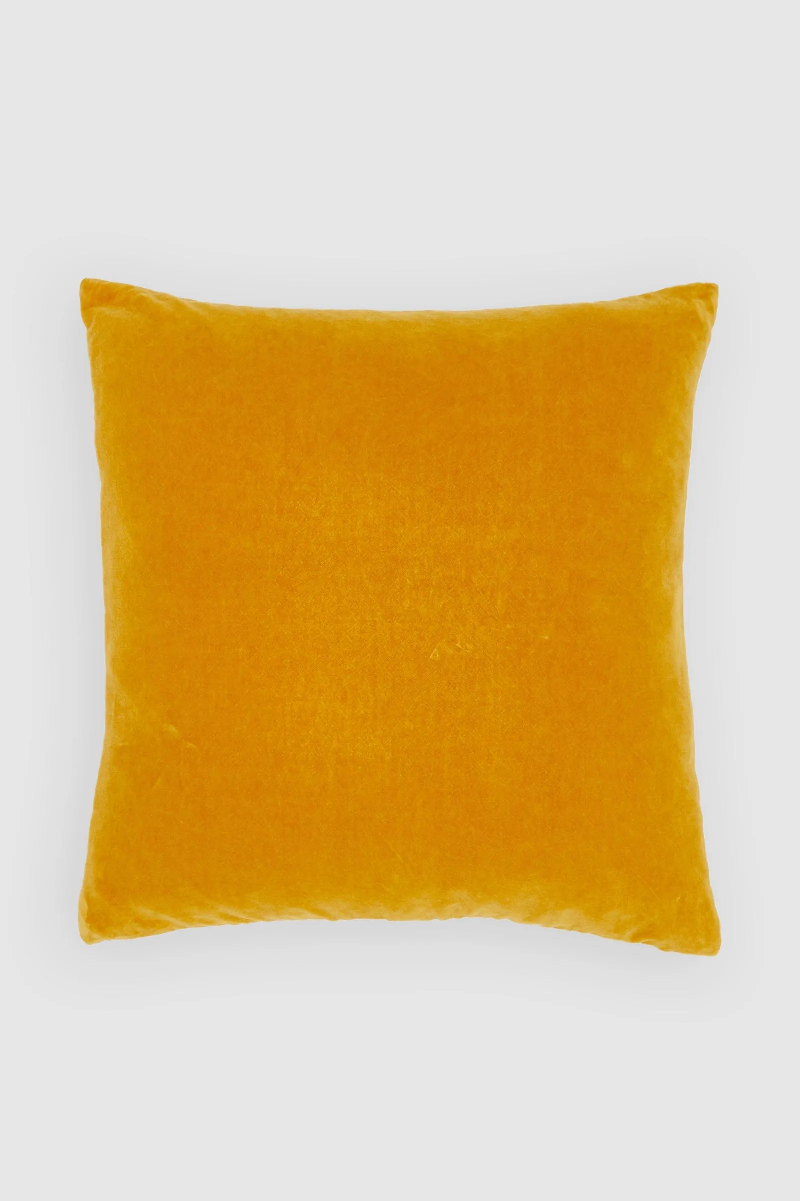 Washed Velvet Feather Filled Cushion