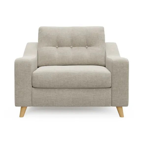 Baxter II Basket Weave Snuggle Chair 6