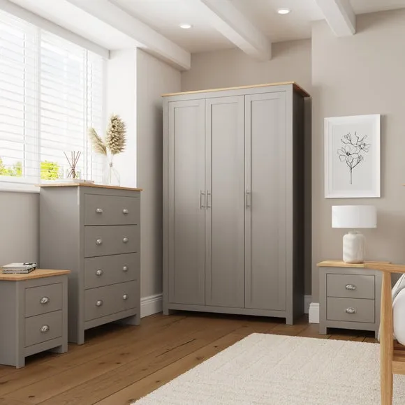 Lancaster 4 Piece Bedroom Furniture Set