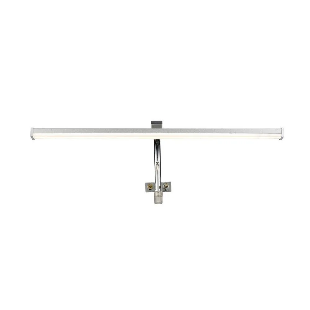 Netlighting Sisley Wall Lamp Chrome 7W 420lm 4000K IP44 LED Frosted Acrylic in Silver 3
